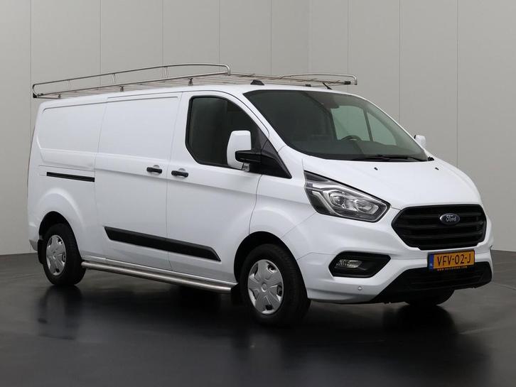 Ford Transit Custom 2.0TDCI 130PK Lang | Imperiaal | Trekhaa, Auto's, Bestelauto's, Dealer onderhouden, Lease, Overige kleuren
