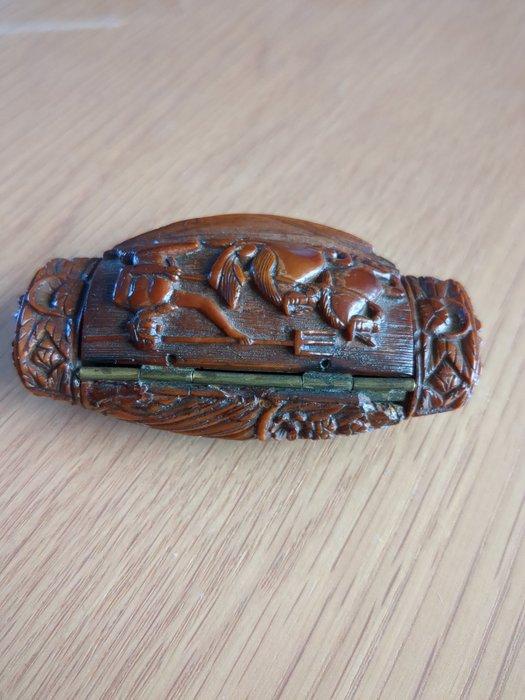 Snuifdoos - Hout, Antiek en Kunst, Antiek | Overige Antiek