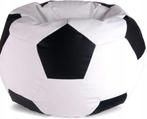 Voetbal zitzak - eco-leer - 90 cm - sportief design voor..., Ophalen of Verzenden, Nieuw