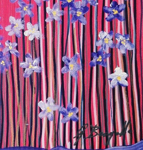Giorgio Bergallo - FIORE SPEZZATO, Antiek en Kunst, Kunst | Schilderijen | Modern