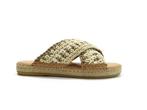-18% DWRS Label  DWRS Label 212021-03  maat 41, Kleding | Dames, Schoenen, Slippers, Verzenden, Beige, Nieuw