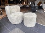 Fauteuil Ronda! vanaf 279,-. Leverbaar in stof Doodle!, Nieuw, 75 tot 100 cm, Stof, 75 tot 100 cm