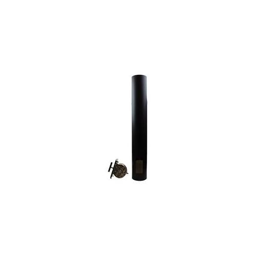 Houtrookfilter ABCAT dikwandig 150 mm - 100 cm ZWART, Huis en Inrichting, Haarden, Ophalen