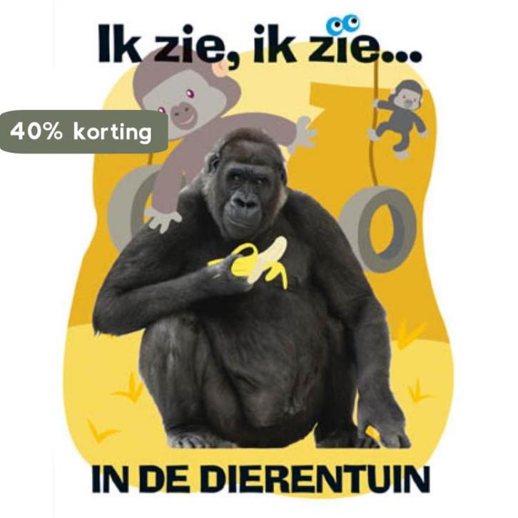 Ik zie, ik zie... / In de Dierentuin / Ik Zie Ik Zie, Boeken, Kinderboeken | Baby's en Peuters, Gelezen, Verzenden