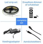 Ledstrips Koud Wit - complete sets &amp; losse led strips, Verzenden, Nieuw