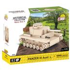 COBI 3090 Panzer III Ausf.L (Leger bouwsets, Modelbouwsets), Verzenden, Nieuw