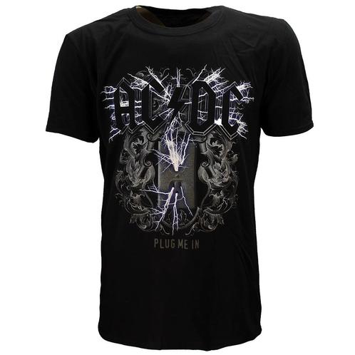 AC/DC Electric Plug Me In T-Shirt - Officiële Merchandise, Kleding | Heren, T-shirts, Verzenden