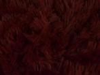 Langharig bont stof – Bordeaux rood, Hobby en Vrije tijd, Stoffen en Lappen, 200 cm of meer, Nieuw, Polyester, Ophalen of Verzenden