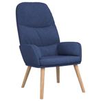 Relaxstoel Blauw - Heerlijk Ontspannen! OP = OP, 46%!, Huis en Inrichting, Stoelen, Ophalen of Verzenden, Nieuw, Blauw