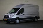 Ford Transit 2.0 TDCI 130pk Euro 6 L3 H3 Trend Airco Navigat, Auto's, Stof, Gebruikt, Euro 6, Overige kleuren