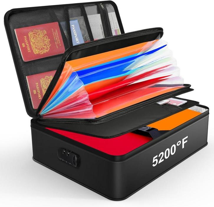 Archiefmap brandwerend 7v | retourdeal 37% korting, Zakelijke goederen, Kantoor en Winkelinrichting | Kantoorartikelen, Nieuw in verpakking