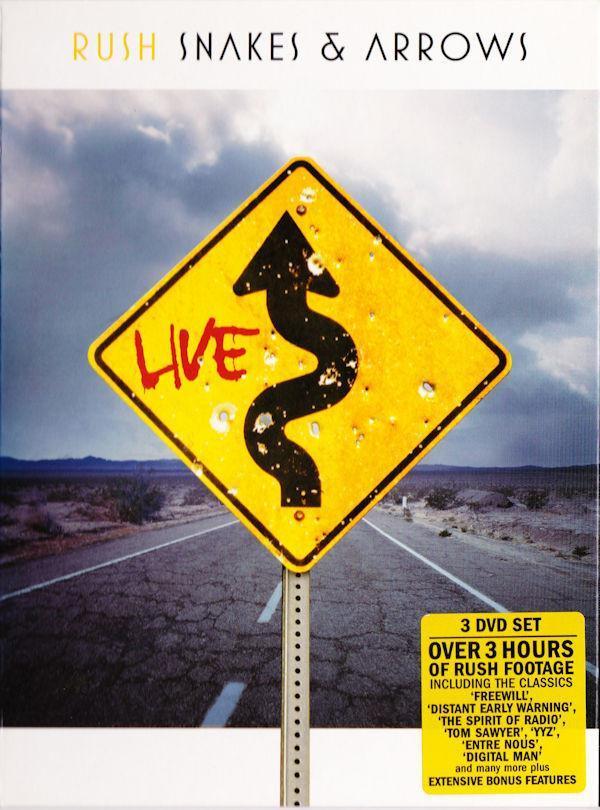 dvd - Rush - Snakes &amp; Arrows Live, Cd's en Dvd's, Dvd's | Overige Dvd's, Zo goed als nieuw, Verzenden