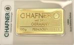 100 gram - Goud .999 - Valcambi, Switzerland - Verzegeld en, Postzegels en Munten, Edelmetalen en Baren