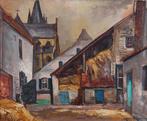 Matthieu Wiegman (1886-1971) - Dorpsgezicht, Antiek en Kunst