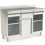 Koffiewerkbank | S-LINE | RVS | Draaideur + Afkloplade +2, Verzenden, Nieuw in verpakking