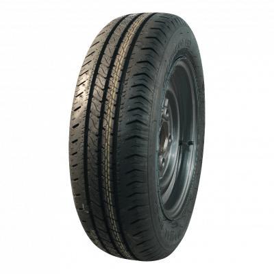 Linglong Luchtband + wiel 195/50 R13C R701 M+S + 6Jx13H2, Auto diversen, Aanhangwagen-onderdelen, Ophalen of Verzenden