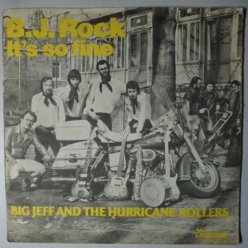 Big Jeff And The Hurricane Rollers  - B.J.Rock / Its So..., Cd's en Dvd's, Vinyl Singles, Single, Gebruikt, 7 inch, Pop