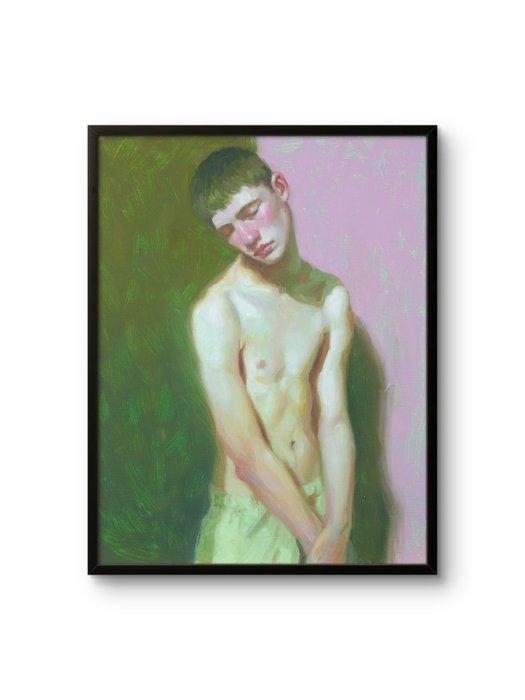 Francien Krieg - Softly Before the World Returns, Antiek en Kunst, Kunst | Schilderijen | Modern