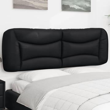 vidaXL Hoofdbordkussen Hvar 152 cm kunstleer zwart beschikbaar voor biedingen