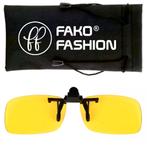 Fako Fashion® - Clip On Voorzet Zonnebril - Small - 125x33mm, Sieraden, Tassen en Uiterlijk, Zonnebrillen en Brillen | Dames, Nieuw