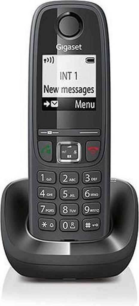 Gigaset AS405 - Single DECT telefoon - Zwart, Telecommunicatie, Vaste telefoons | Handsets en Draadloos, Verzenden