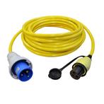 Ratio walstroomkabel 15m 50A/250V PUR (3x10mm²), Ophalen of Verzenden, Nieuw