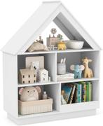 Boekenkast - Boekenrek - Voor kinderen - 88x34x108 cm - Wit, Huis en Inrichting, Verzenden, Zo goed als nieuw
