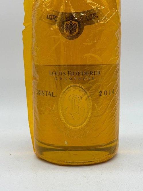2014 Louis Roederer Cristal - Champagne Champagne - 1 Fles, Verzamelen, Wijnen