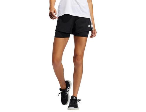 adidas - Pacer 3S Woven 2-in-1 Shorts - Shorts Dames - XS, Sport en Fitness, Fitnessmaterialen