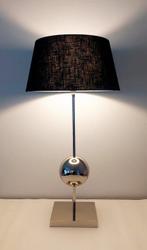 Tafellamp - Chroom, stoffen kap - XL Tafel/buffetlamp