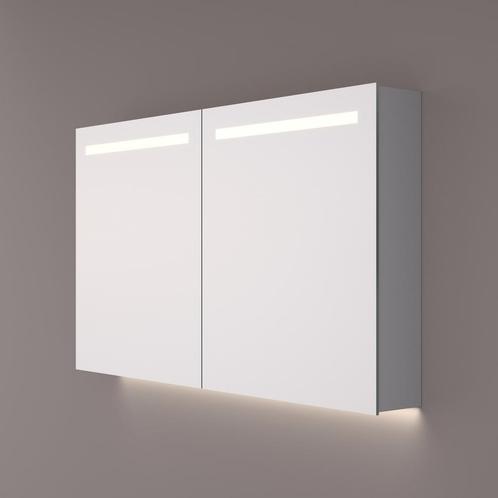 Spiegelkast Hipp Design SPK 52000 Rechthoek Met Verlichting, Doe-het-zelf en Verbouw, Sanitair, Bad, Nieuw, Ophalen of Verzenden