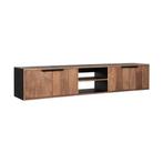 *WOONWINKEL* DTP Home Cosmo Zwevend Tv-meubel Teak Hout Groo, Huis en Inrichting, Nieuw, Verzenden