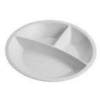 Porseleinen verdeelbord 3 vaks voor dinnerbox DeLuxe, Verzenden, Nieuw in verpakking, Ovens, Magnetrons en Steamers