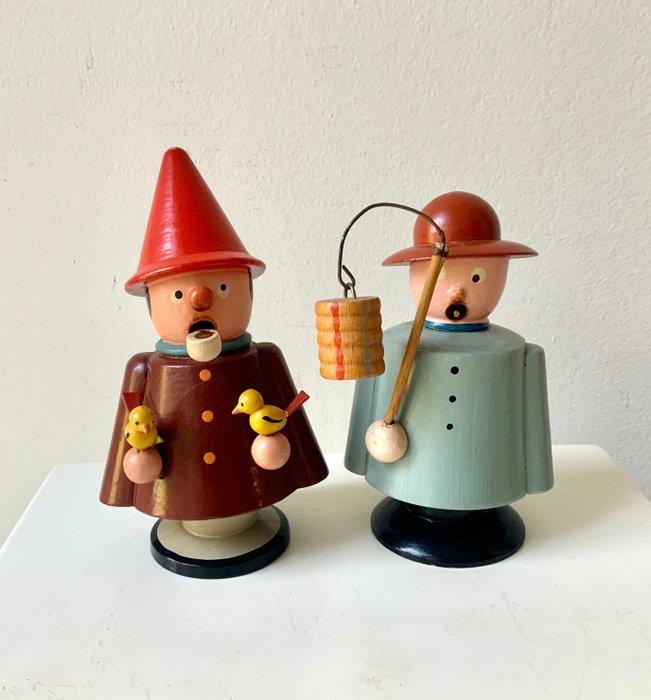 Kerstbeeldje Otto Reichert Leipzig (2) - Vogelkweker &, Diversen, Kerst