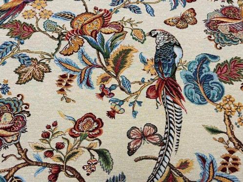 Barokke weelde: Gobelin met paradijsvogels en exotische, Antiek en Kunst, Curiosa en Brocante