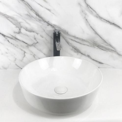 Waskom BWS Pura 42 cm Wit, Doe-het-zelf en Verbouw, Sanitair, Overige typen, Nieuw, Ophalen of Verzenden