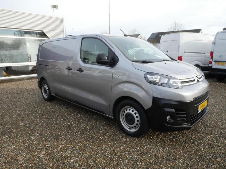 Citroën ë-Jumpy Accu 75 kWh, L2, Airco, SOH accu 94.1%,, Auto's, Bestelauto's, Lease, Zwart, Automaat, Overige kleuren, Gebruikt