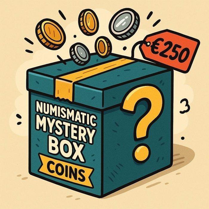 Dutch Coins Mystery Box. – Value €250 (Zonder minimumprijs), Postzegels en Munten, Munten | Nederland