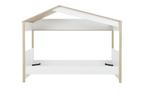 MATIS - Bedhuisje - 90x200 cm - kinderbed - eiken wit, Antiek en Kunst, Ophalen of Verzenden