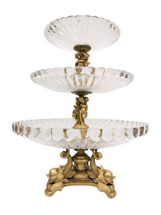 Étagère - Brons, Glas, Kristal, Antiek en Kunst, Antiek | Meubels | Tafels