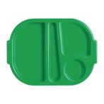 Olympia Kristallon dienbladen met vakken 37,5x27,8cm groen, Verzenden