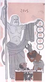 De Olympische Spelen in het land van Wodan (lijst optie), Antiek en Kunst, Kunst | Litho's en Zeefdrukken, Verzenden