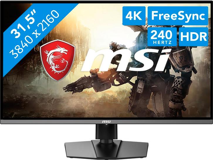 MSI MPG 321URXDE QD-OLED Monitoren, Computers en Software, Monitoren, Verzenden