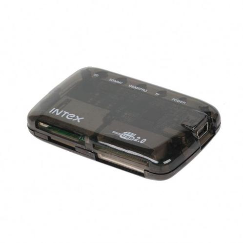 24-in-1 Cardreader Ultra Slim USB2.0 - Zwart, Computers en Software, Geheugenkaartlezers, Ophalen of Verzenden