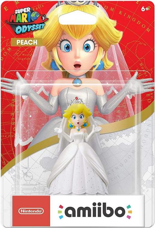 Super Mario Amiibo Figuur Peach Wedding Outfit Wii U, Spelcomputers en Games, Spelcomputers | Nintendo Consoles | Accessoires