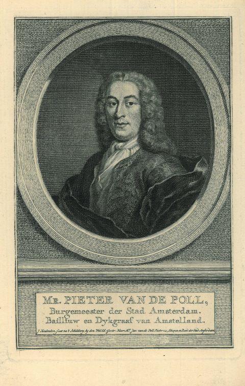Portrait of Pieter van de Poll, Antiek en Kunst, Kunst | Etsen en Gravures