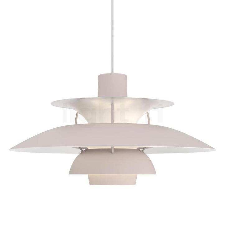 Louis Poulsen PH 5 Hanglamp, Monochrome - oestergrijs, Huis en Inrichting, Lampen | Hanglampen, Nieuw, Verzenden