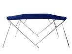 SunMaster RVS 4-Boog Biminitop Blauw Hoogte 137 cm, Watersport en Boten, Ophalen of Verzenden, Nieuw, Zeilboot of Motorboot