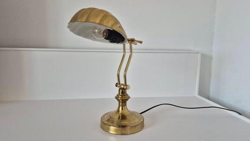 Tafellamp - Messing - Schelp lamp, Antiek en Kunst, Curiosa en Brocante
