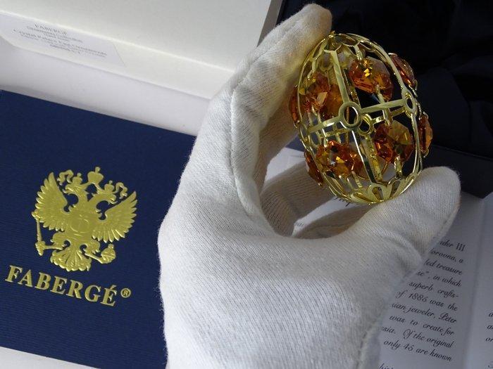 Figuur - Fabergé style - Crystal Palace Imperial ornament, Antiek en Kunst, Curiosa en Brocante